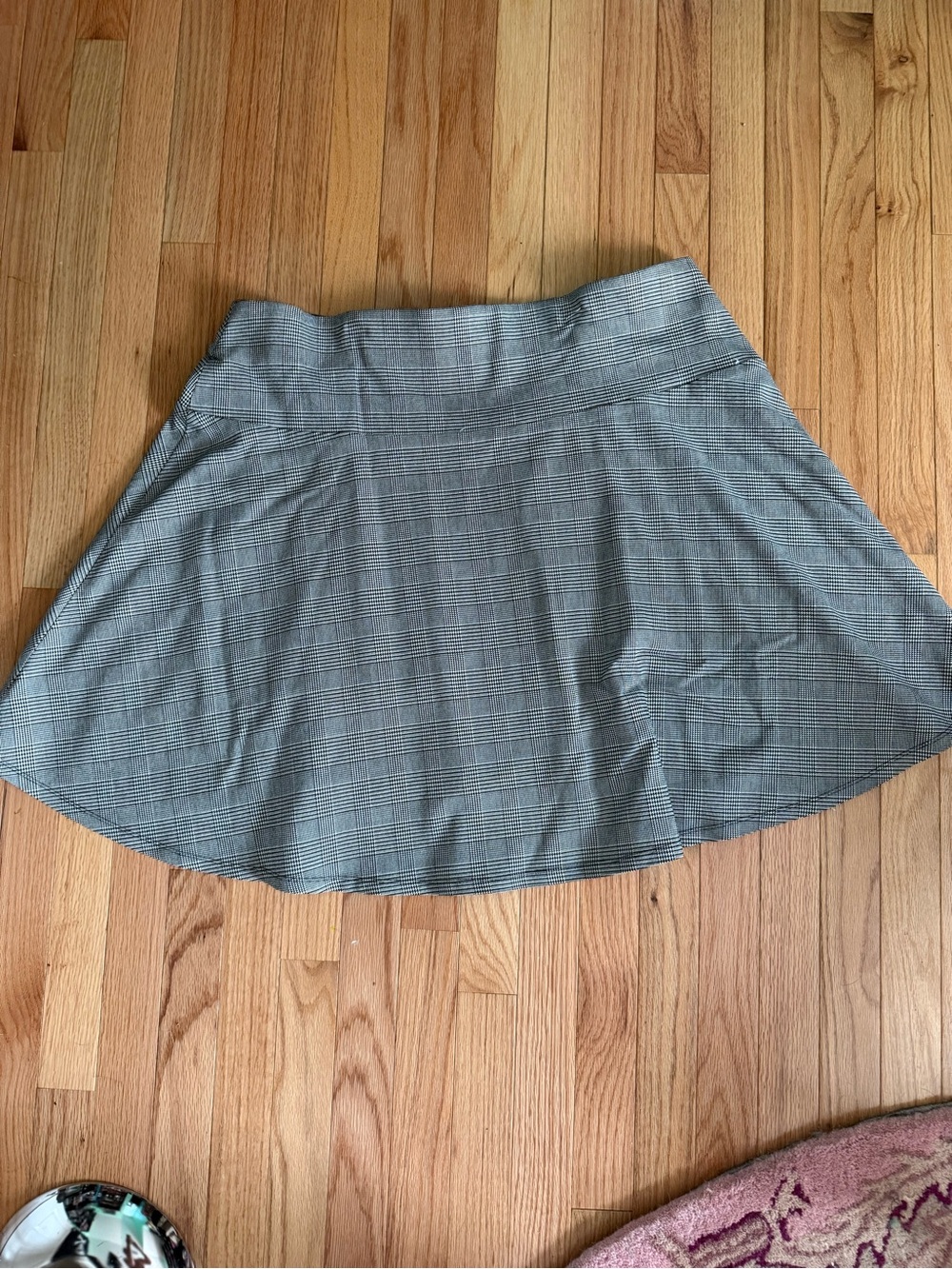 torrid Gray Plaid Mini Skirt